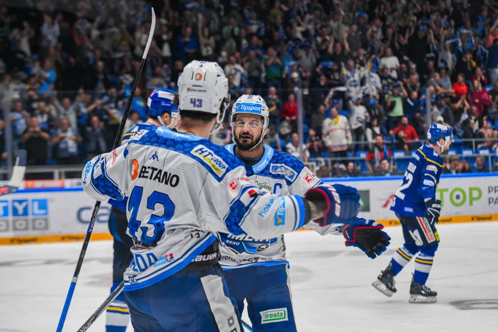 Hokejisté Komety Brno mají důvod k radosti