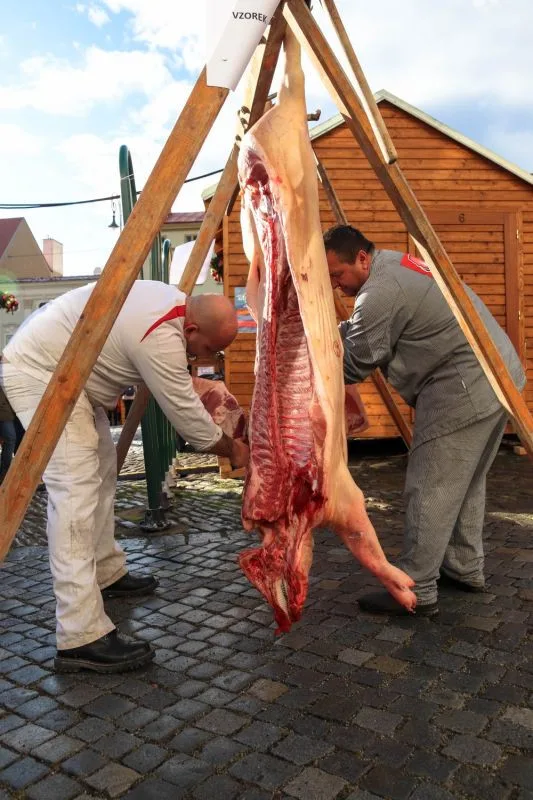 Znojmo se šňoří do vánočního. Advent zpestří ruské kolo, rakouští čerti i zabíjačka