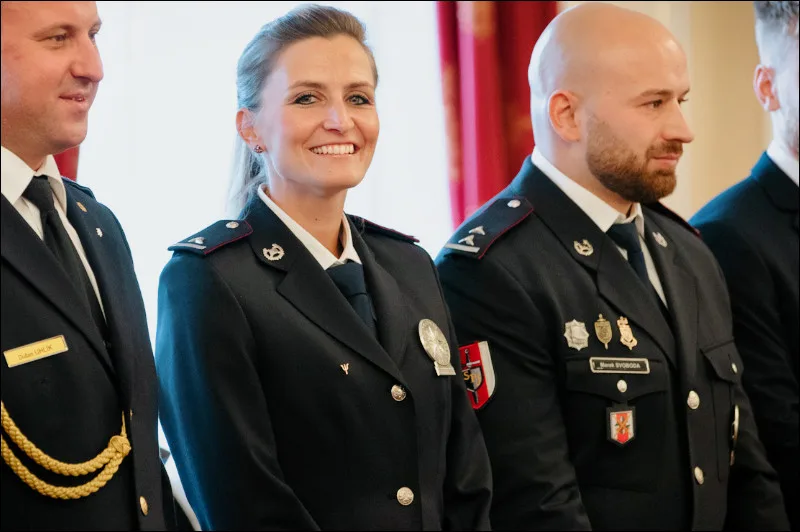 Policistku Obvodního oddělení ocenil prezident České republiky