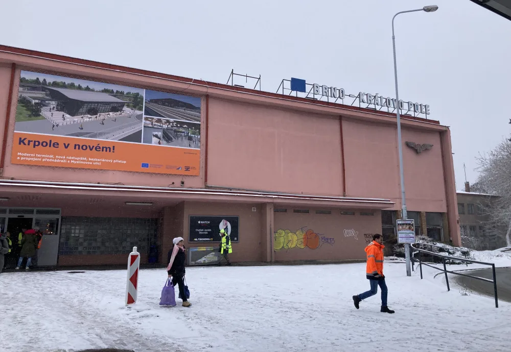 Budova brněnského nádraží v Králově Poli půjde k zemi. Do dvou let vyroste nová