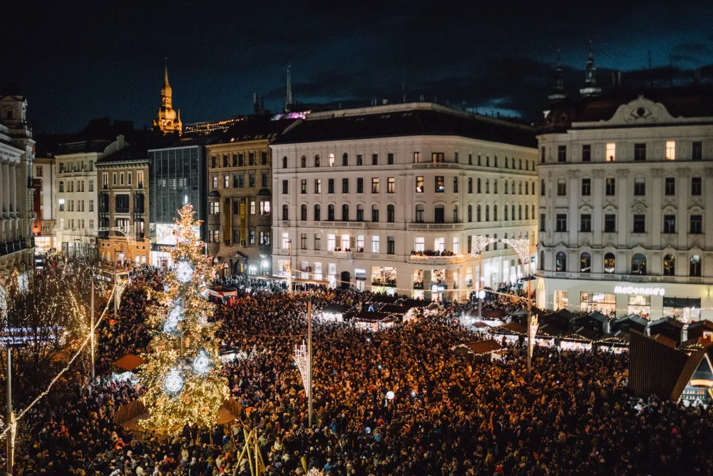 Brněnské Vánoce si pochvalují v cizině. Nejlepší v Evropě, ocenila město mezinárodní porota