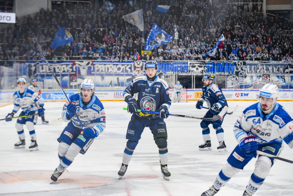 Kometa porazila Liberec 4:1 a vyhrála popáté za sebou