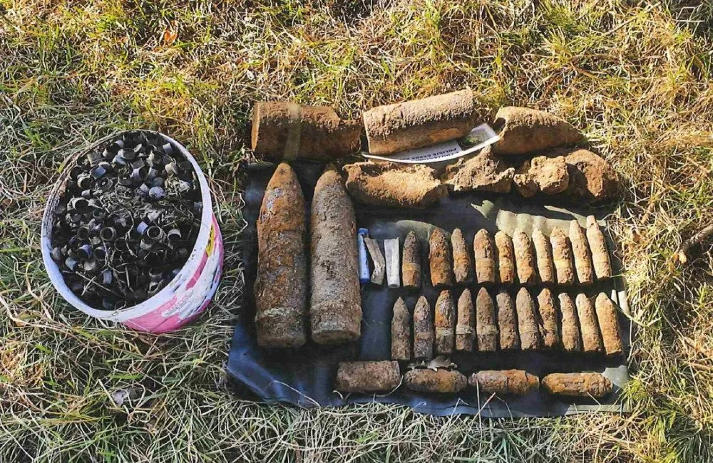 Pyrotechnici prohledávají les u Břeclavi. Odstraňují zbytky druhoválečné munice