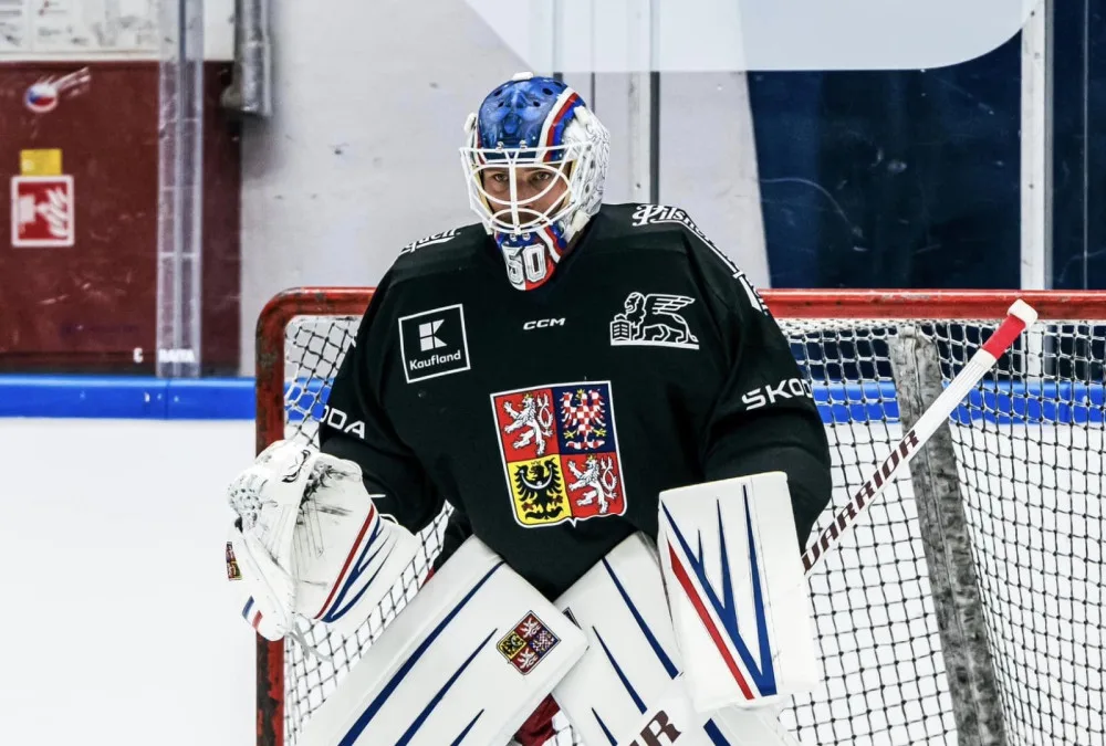Nároďák s hvězdami NHL se sešel v Brně. Zápas proti Švédům odehraje ve speciálních dresech