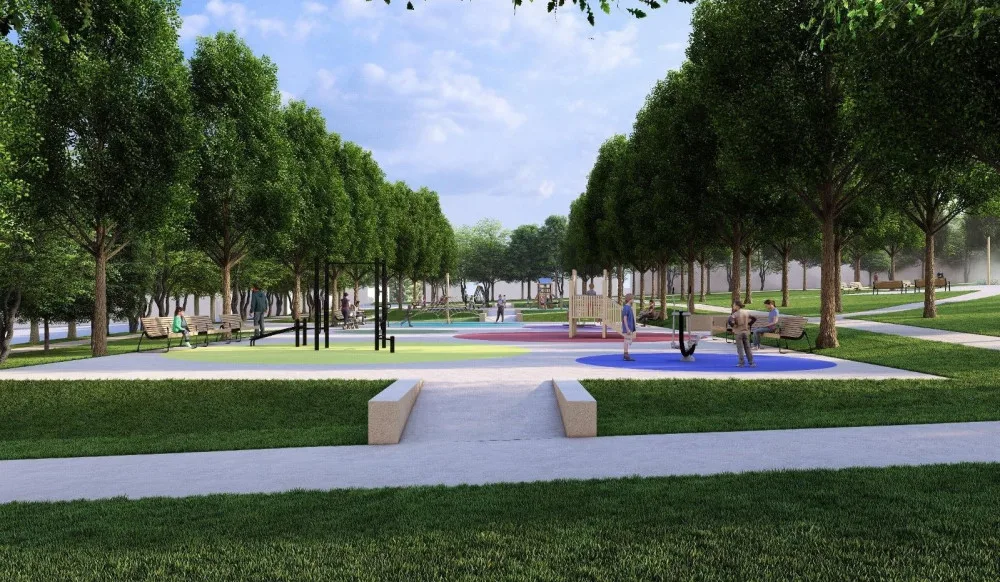 VIZUALIZACE: Zámecký park ve Vyškově čeká proměna. Architekti se inspirovali ve Francii