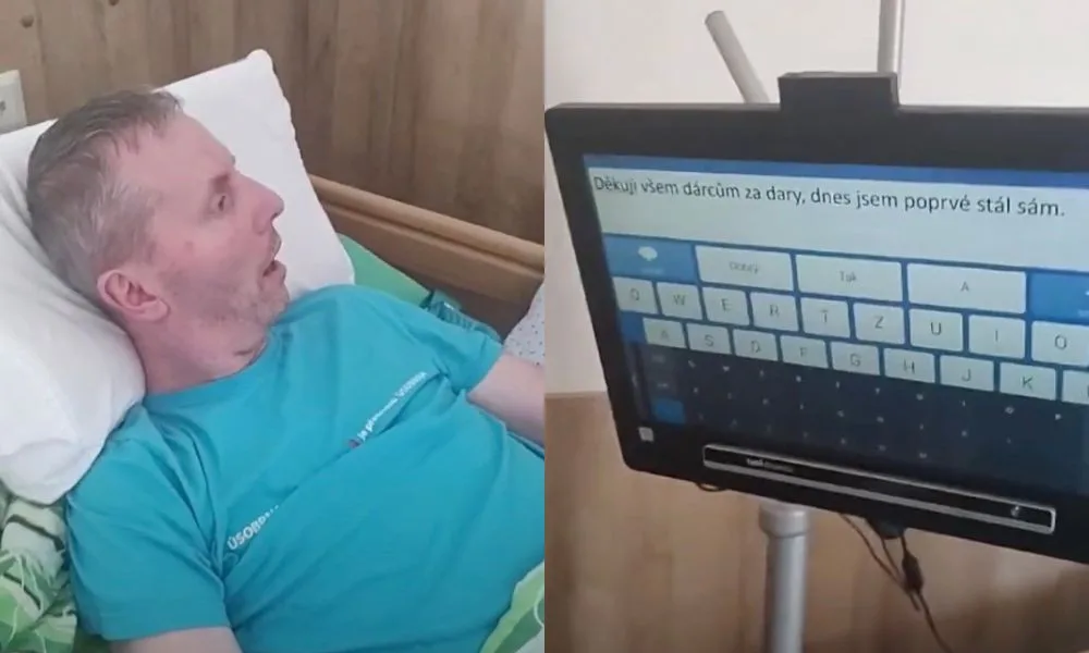 VIDEO: Záchranář Zdeněk dostal v roce 2018 mrtvici. V dojemném videu píše, že dnes poprvé stál sám
