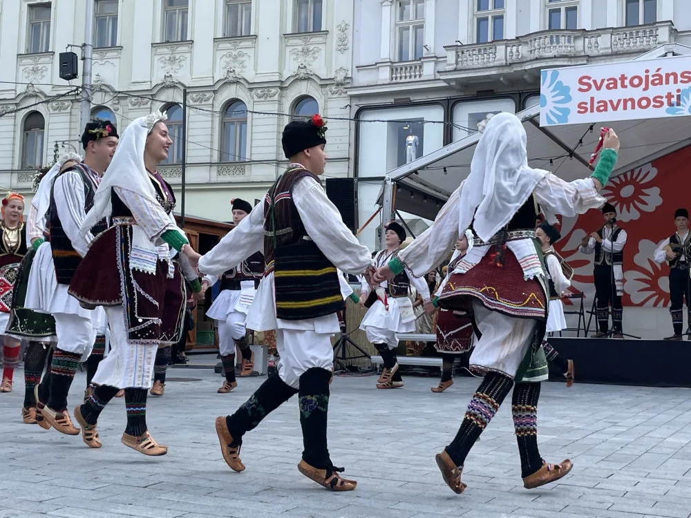 Do Brna přijely folklorní soubory z Indie i Mexika