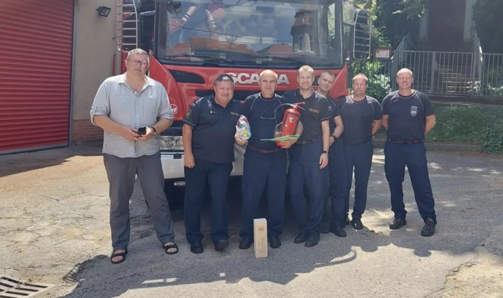 Jihomoravští hasiči se rozloučili se Zdeňkem Bílkem. Hasičem byl třicet let