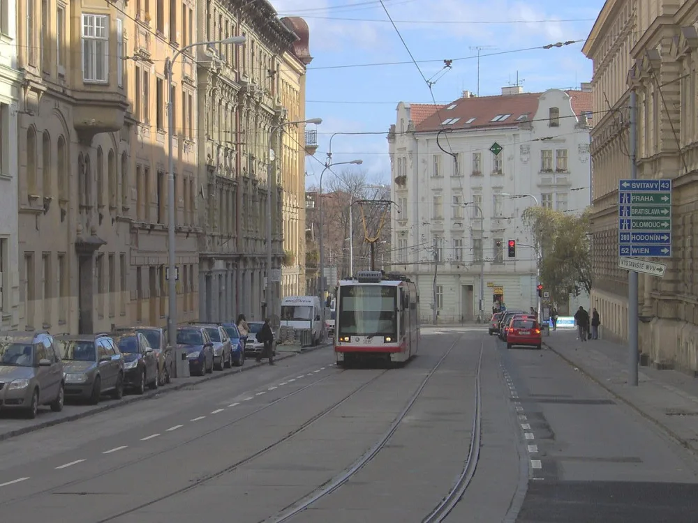 Od září začne oprava Údolní ulice v srdci Brna. Dopravní omezení čeká auta i veřejnou dopravu