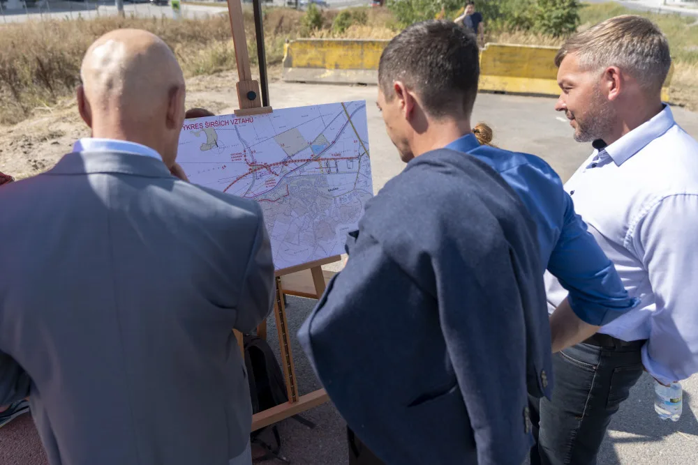 V Blučině se letos dočkají stavby obchvatu. Průtahem skrz město projede i osm tisíc aut za den
