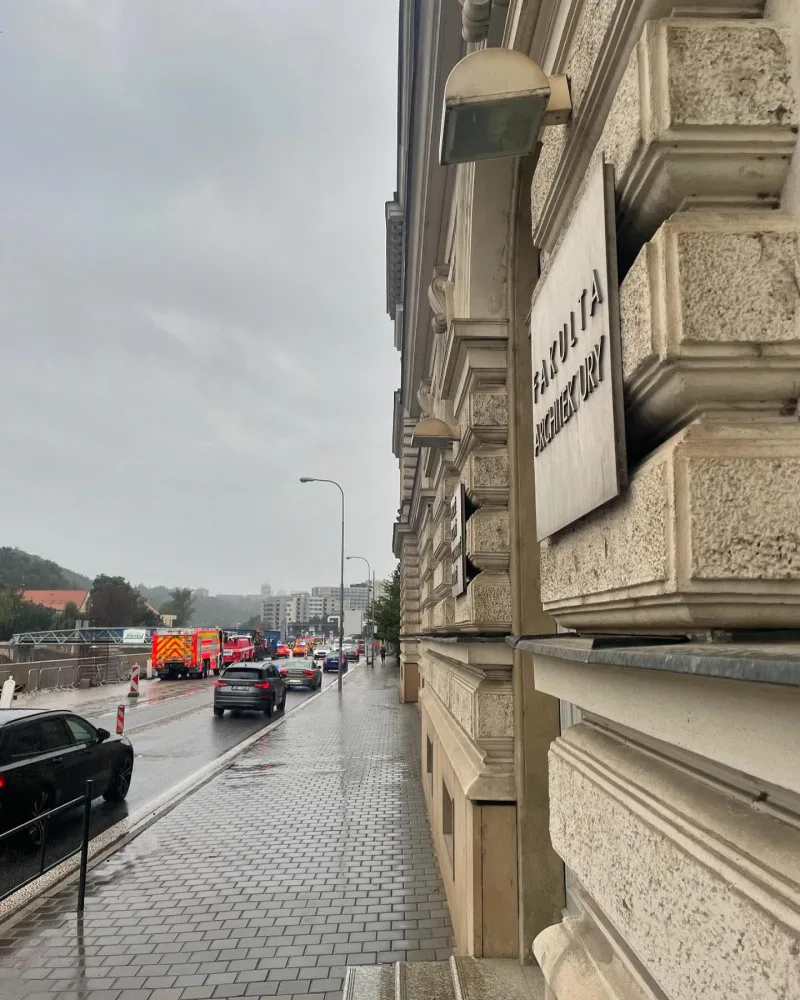 Archiv Fakulty architektury je v ohrožení. Dobrovolníci ho stěhují ze suterénu do vyšších pater