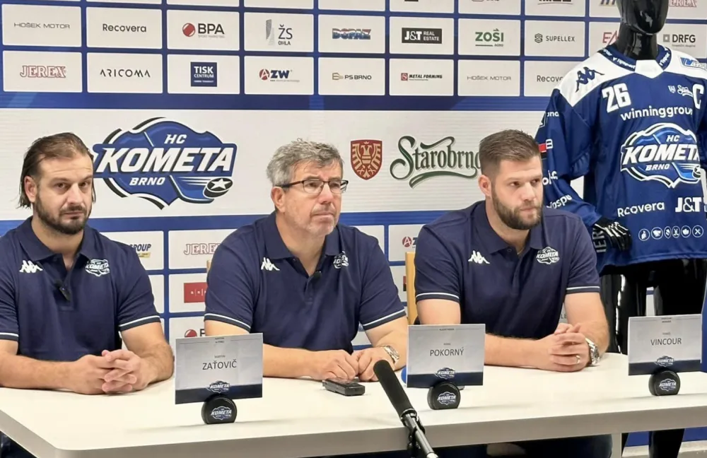 Kometa vyhlásila cíl před novou sezónou. Postoupit do play off a bavit diváky