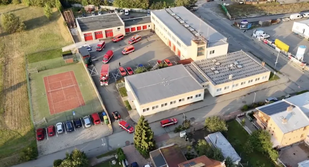VIDEO: Jihomoravští hasiči vyrazili pomáhat uklízet škody po povodních na sever Moravy