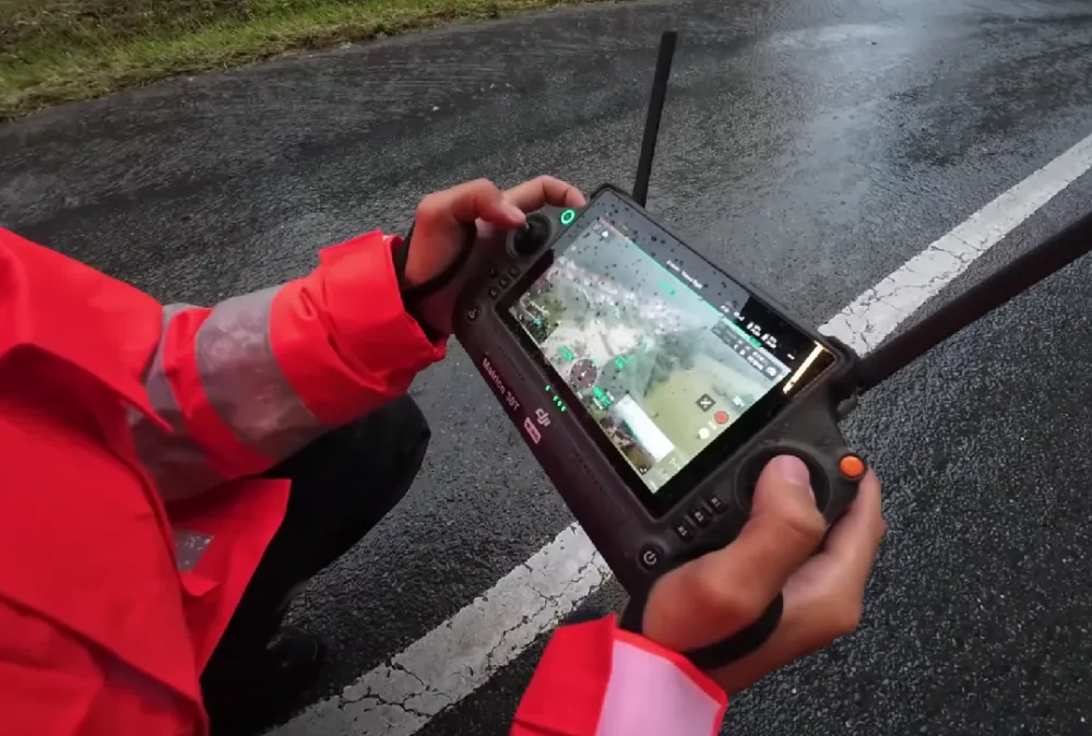 VIDEO: Jihomoravští hasiči zveřejnili záběry z dronů, kterými monitorovali povodně