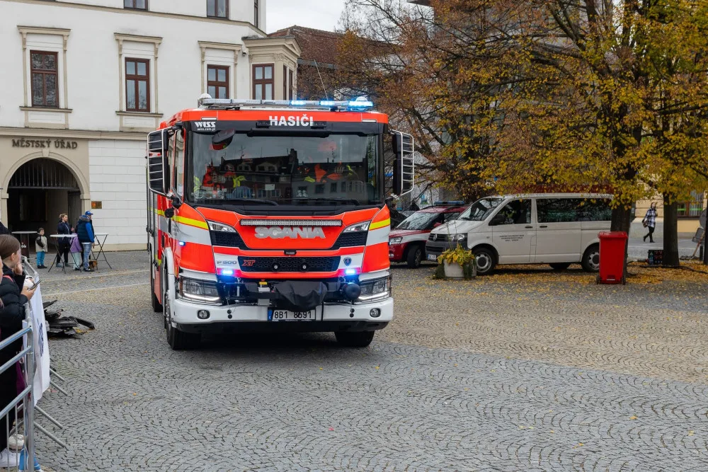 Do Vyškova přijeli hasiči z celého Česka, aby soutěžili ve vyprošťování. Brňáci skončili druzí
