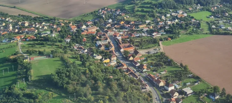 Hradčany na Brněnsku čeká v roce 2028 výstavba obchvatu. Navazovat má na obchvat Čebína