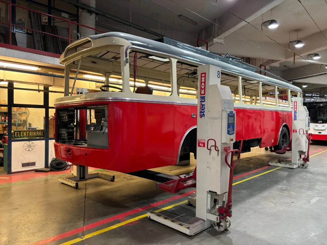 V Brně zachraňují trolejbus, který málem skončil ve šrotu na Ukrajině. Dopravce ho přidá do retro sbírky