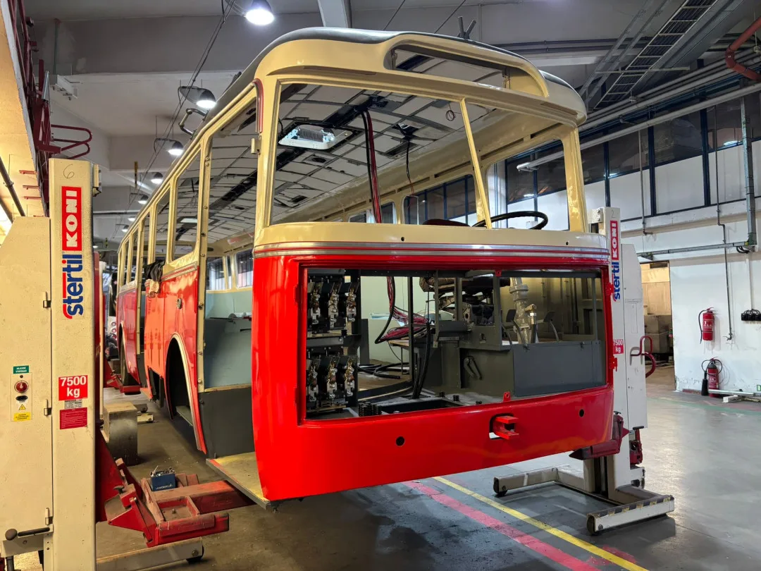 V Brně zachraňují trolejbus, který málem skončil ve šrotu na Ukrajině. Dopravce ho přidá do retro sbírky