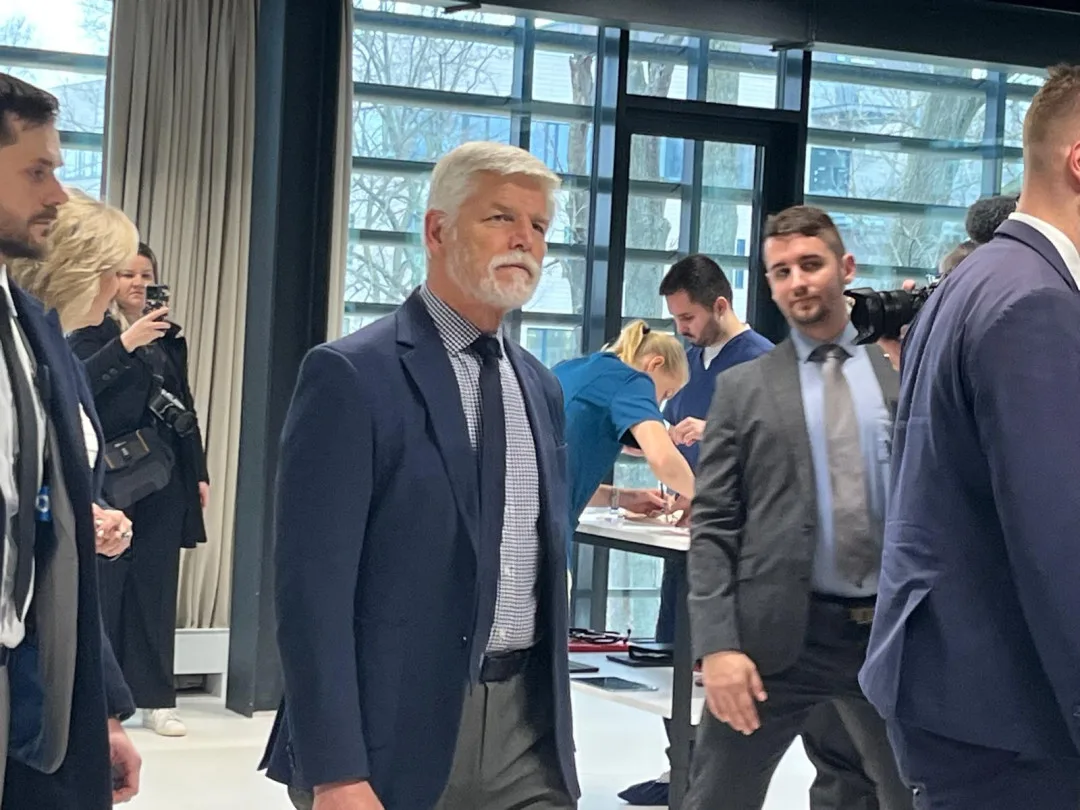 FOTOGALERIE: Prezident Petr Pavel přijel do Brna. Navštívil Veterinární univerzitu a magistrát