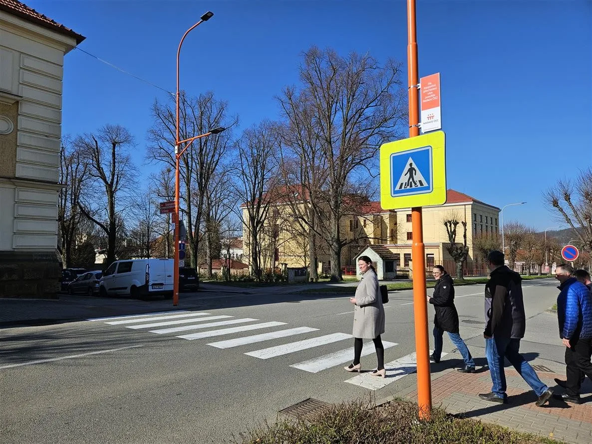 Boskovice mají další bezpečný přechod. Chodci tak budou kvalitně osvětleni