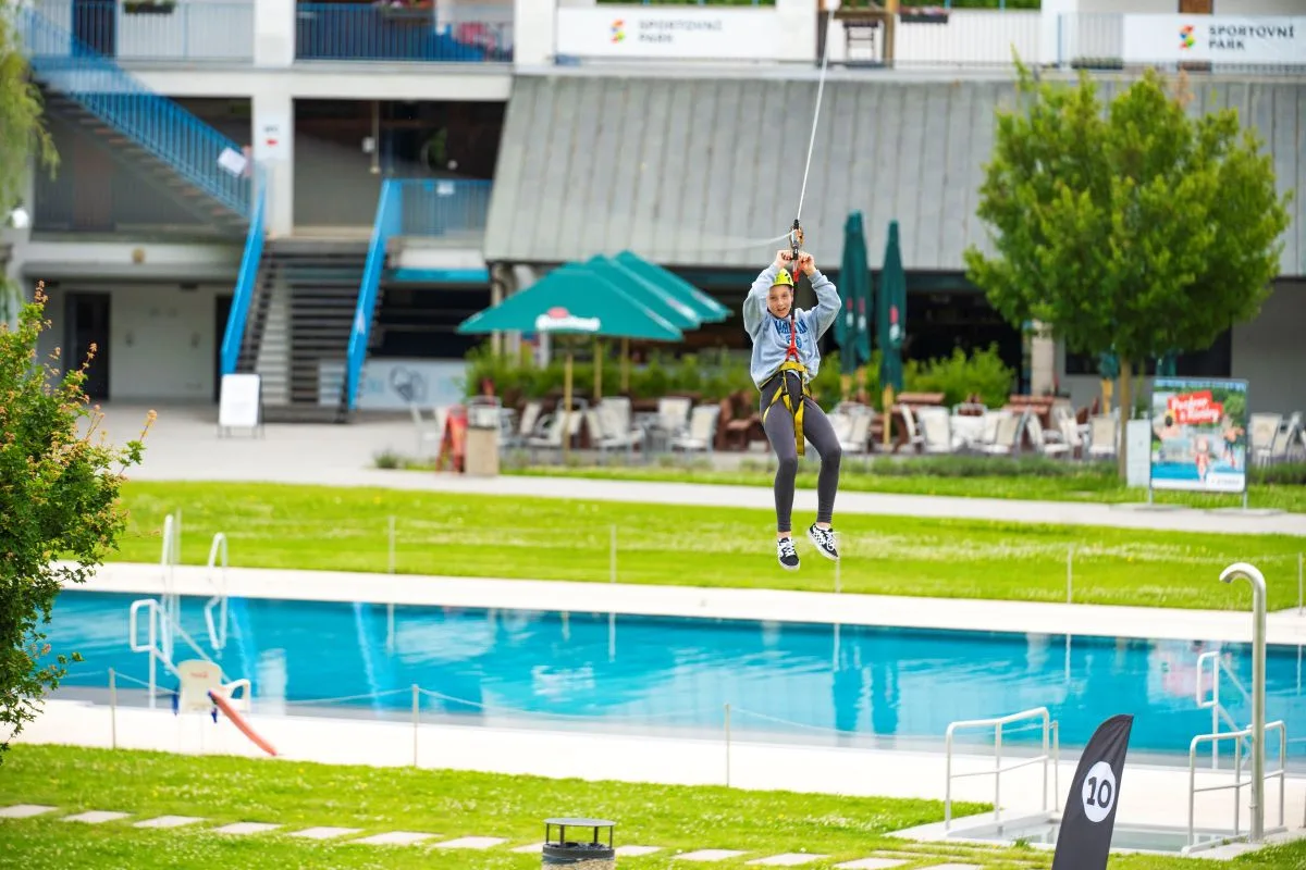 Zábava pro celou rodinu, to je Sportovní park na Riviéře