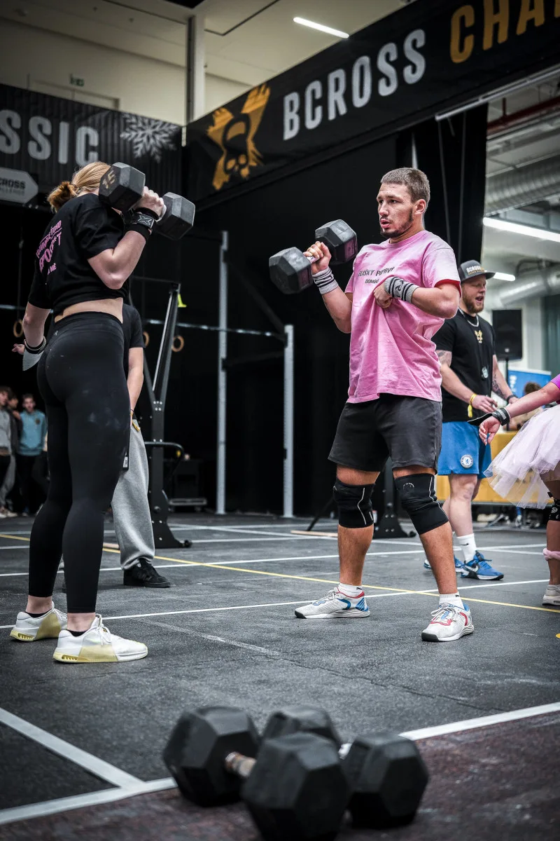 I s handicapem se kvalifikovalna světové Crossfit games.