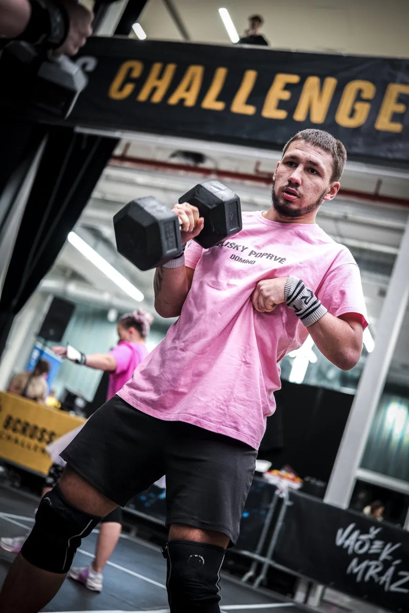I s handicapem se kvalifikovalna světové Crossfit games.