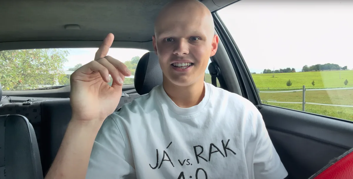 Porazil jsem rakovinu, raduje se mladý youtuber Svaťa z brněnských Kohoutovic