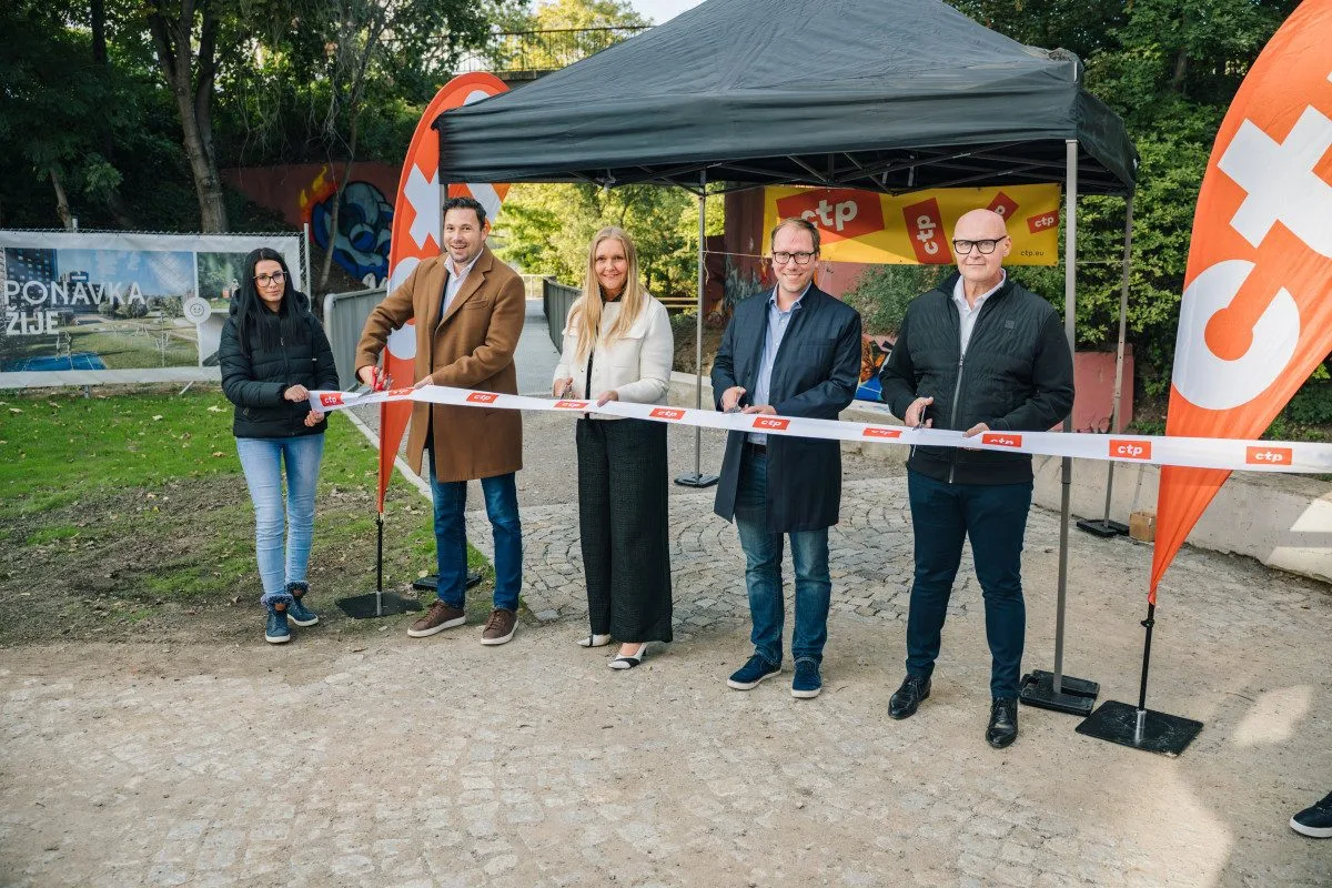 Cyklostezka, která propojuje Ponávku a Vlněnu, je oficiálně dokončena