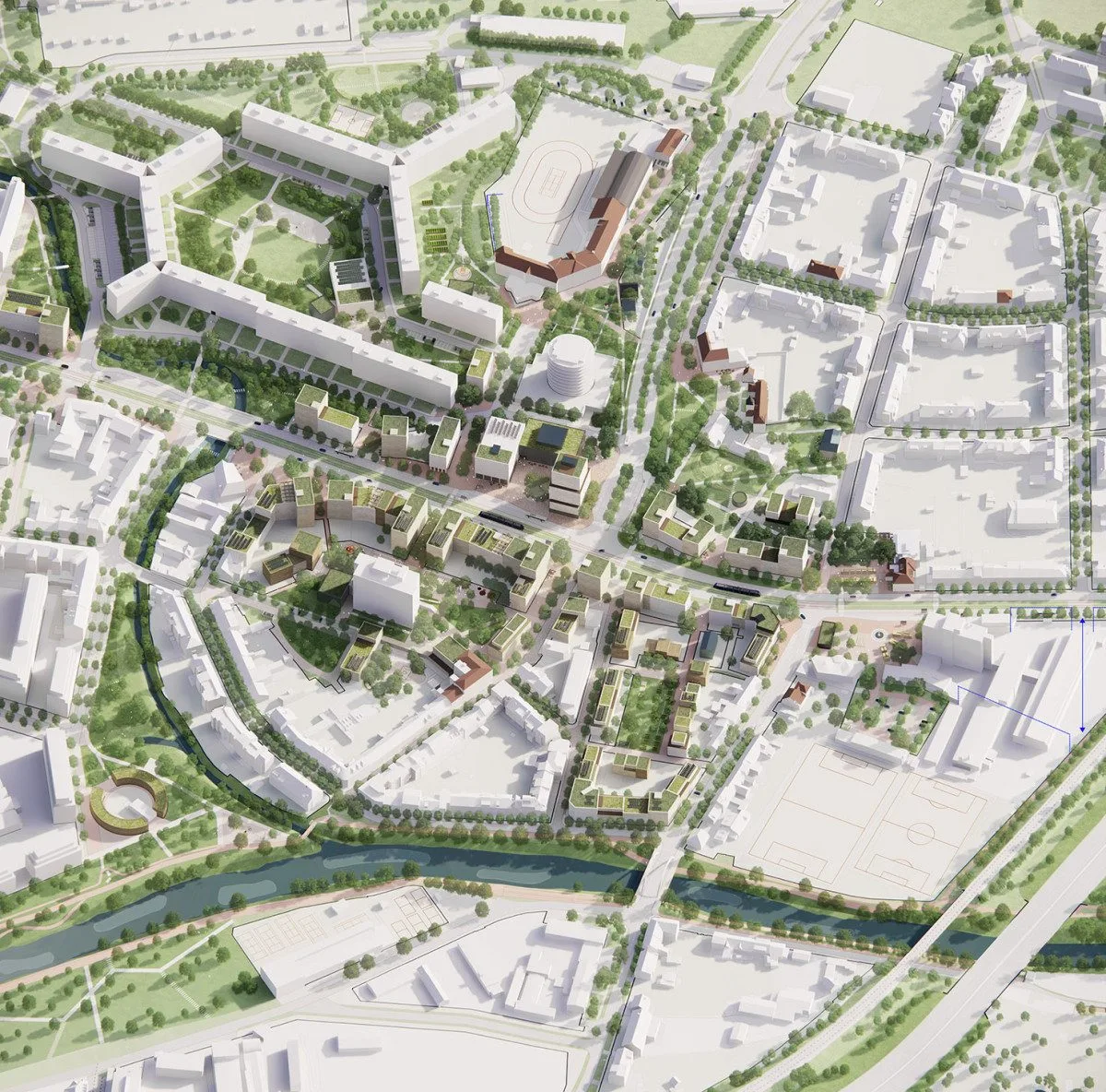 Část Brno-jih vybrala návrh, podle kterého se promění širší centrum Komárova