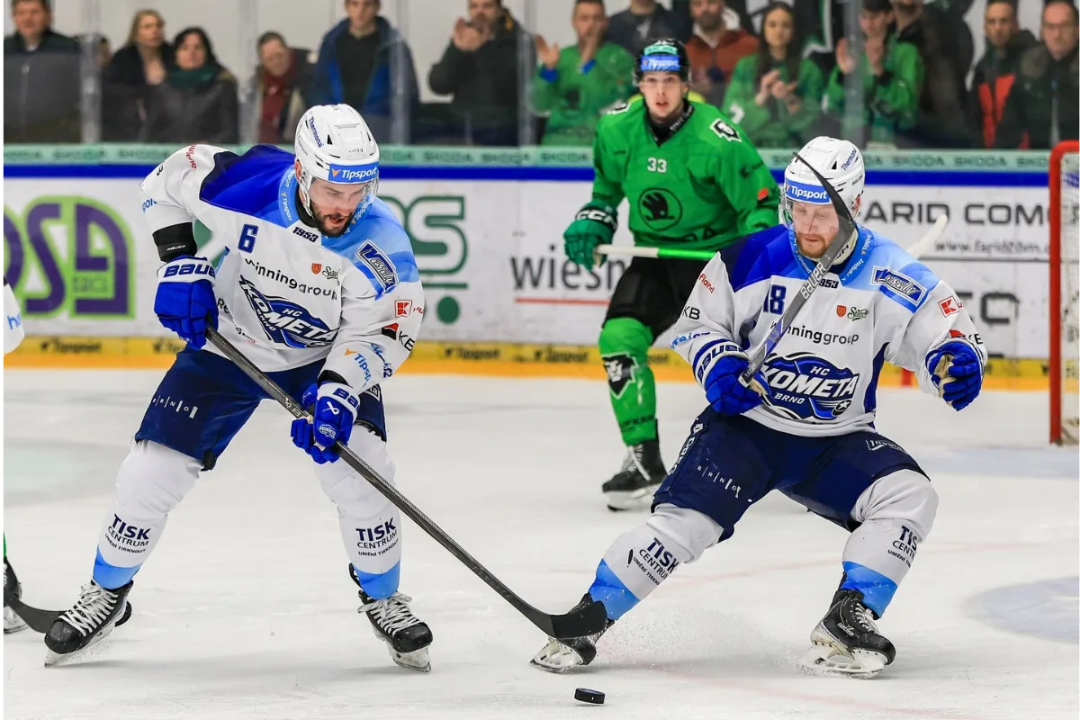 Zábranský řídil čtyřmi body obrat a výhru Brna 4:3 na ledě Mladé Boleslavi