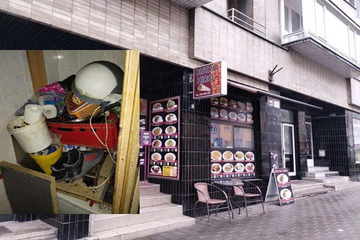 Inspektoři zavřeli bistro v centru Brna. Vadil jim nepořádek, plíseň i boty u jídla
