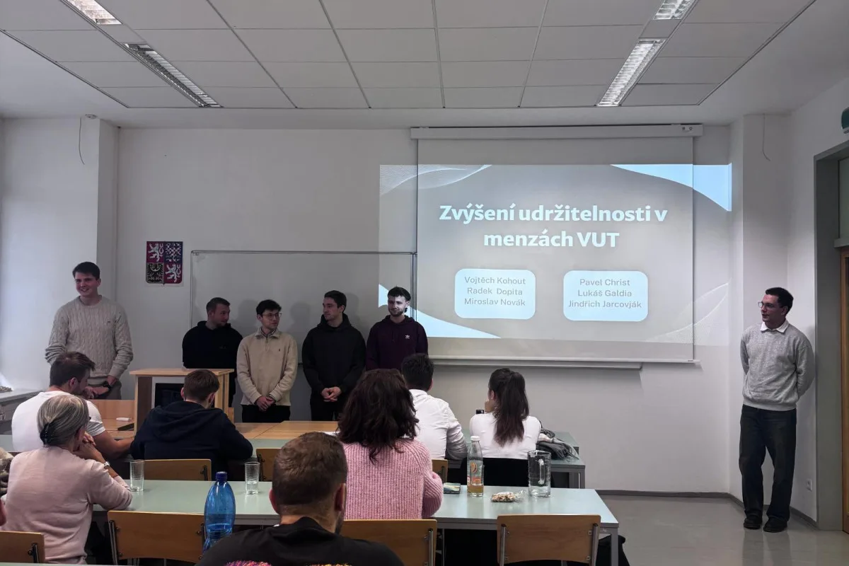 Studenti VUT řeší udržitelné stravování