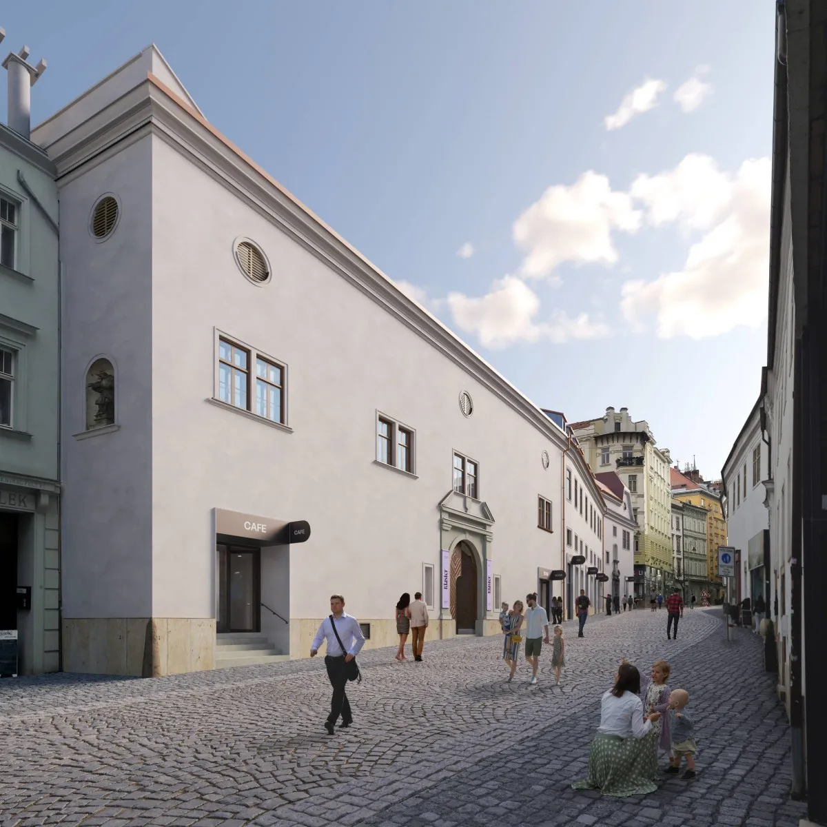 VIZUALIZACE: Brněnský klášter voršilek se promění k nepoznání, vzniknou obchody i zahrada