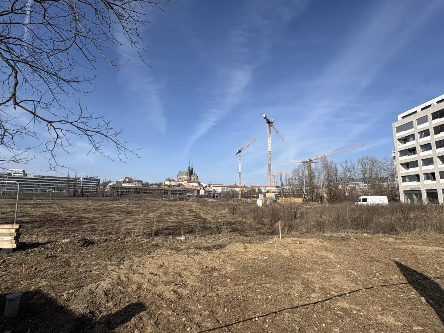 FOTO: Brno staví severní bulvár k nádraží, hotovo má být do léta 2027