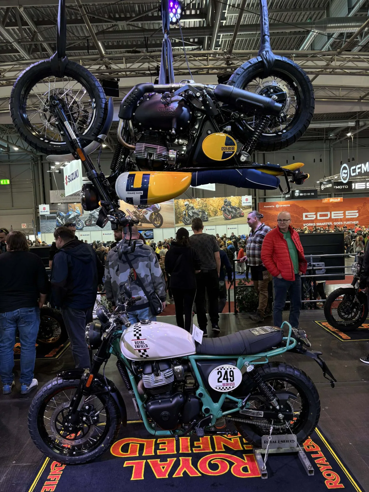 Jihomoravskou metropoli ovládly motorky. Na Motosalon dorazily desetitisíce nadšenců