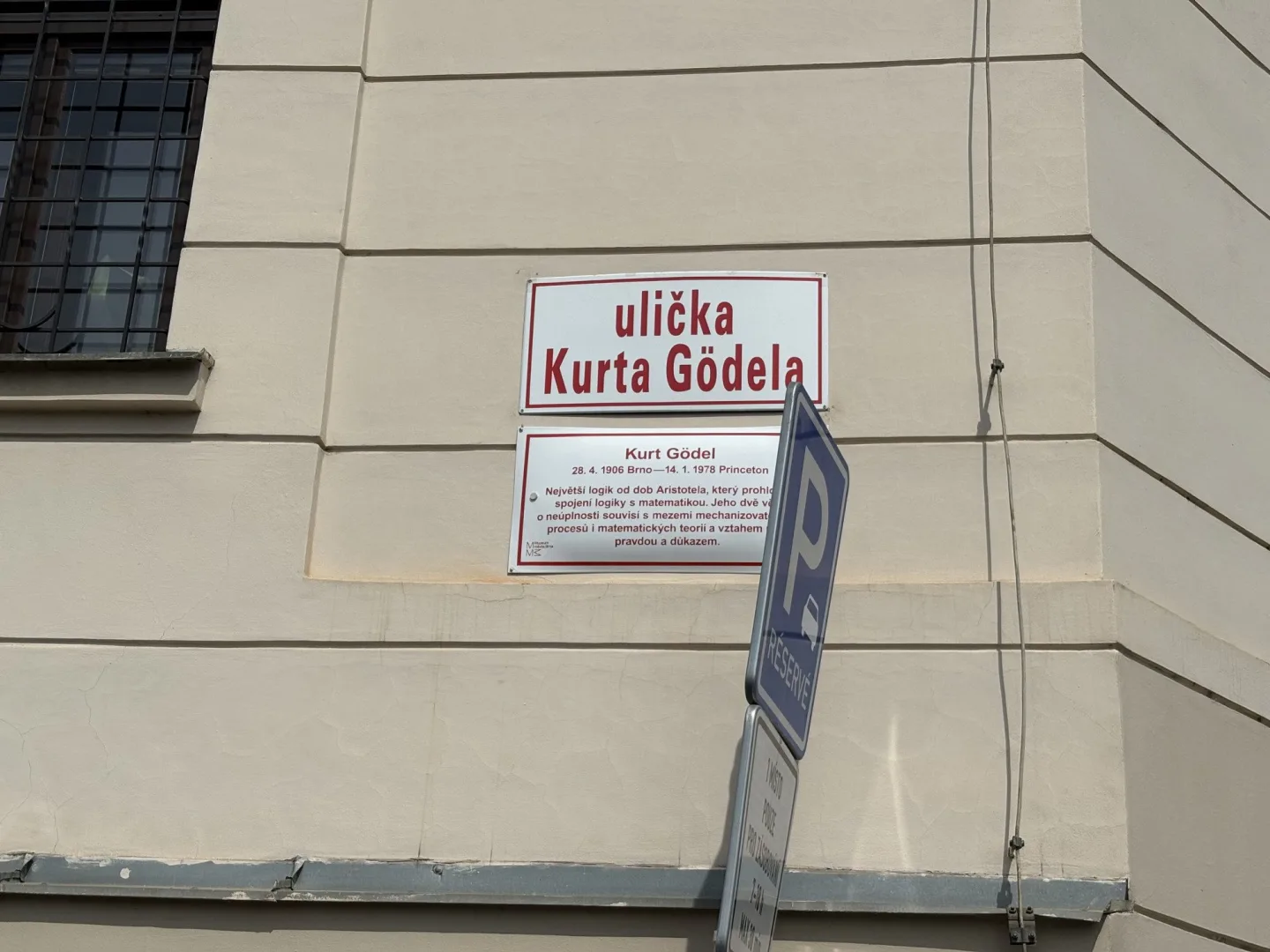 Brno si připomnělo slavného rodáka. Matematik Kurt Gödel spolupracoval i s Einsteinem