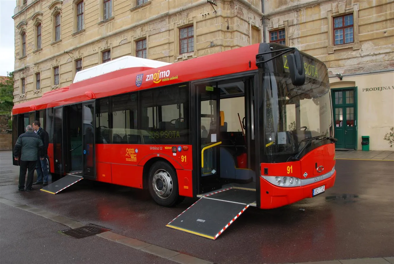Ilustrační fotografie autobusu