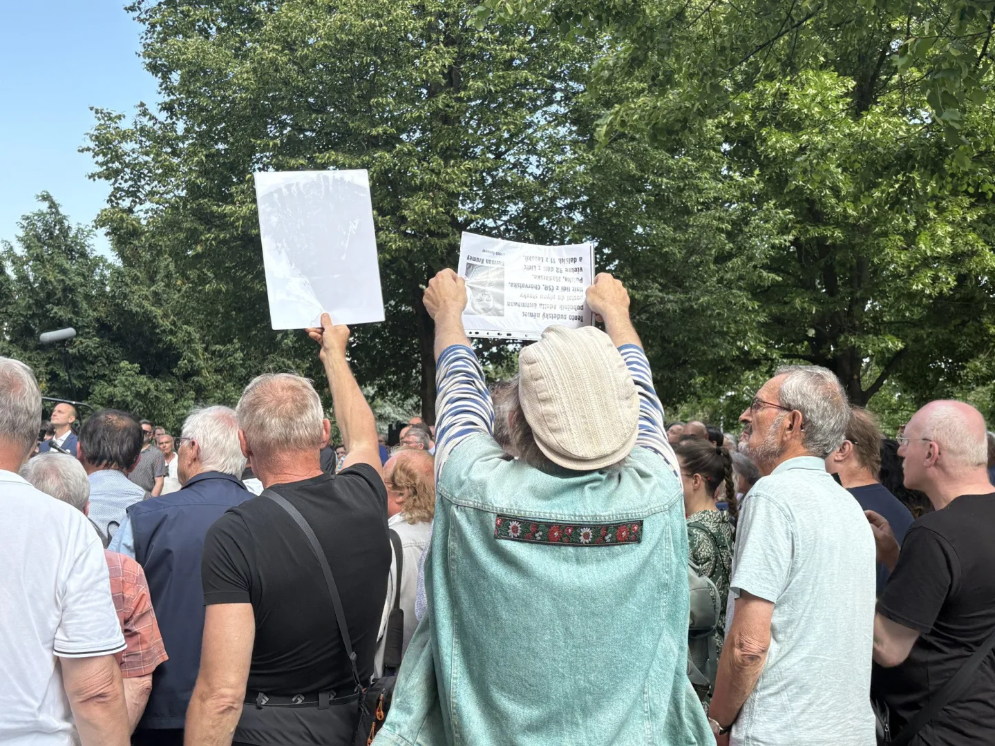 Společná pieta v Brně. Sudetští Němci i Češi uctili oběti okupace u Kounicových kolejí