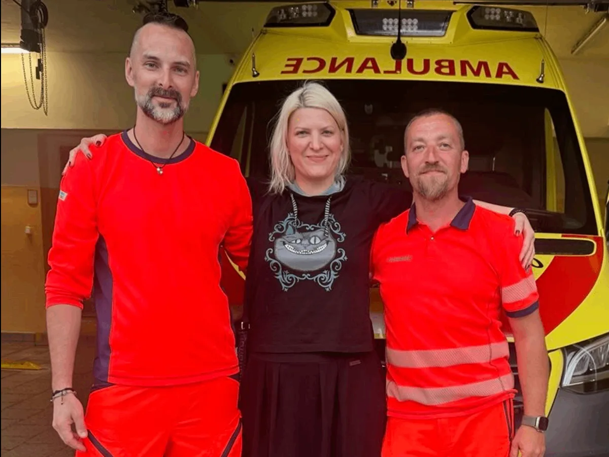 Žena zkolabovala při běžeckém závodě. Osobně poděkovala svým zachráncům