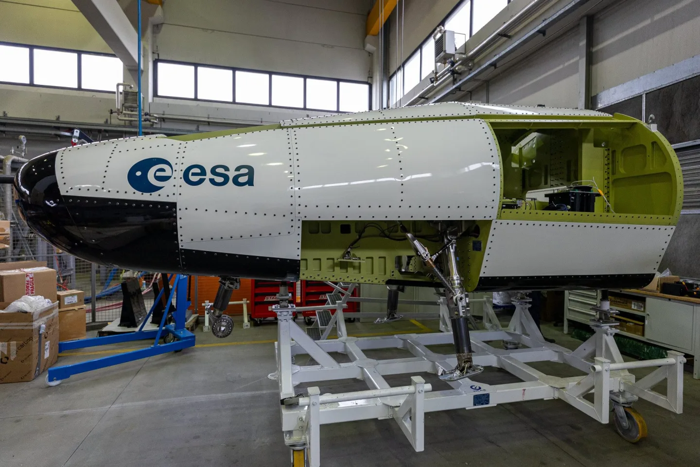 První zkušební model Space Rider v plné velikosti