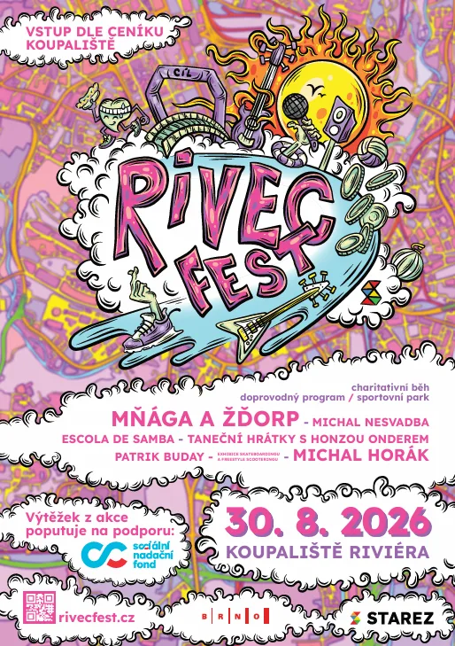 RIVEC FEST chystá stylovou rozlučku s prázdninami!