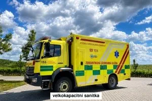 Není sanitka jako sanitka. V čem vyjíždějí jihomoravští záchranáři po zavolání na 155