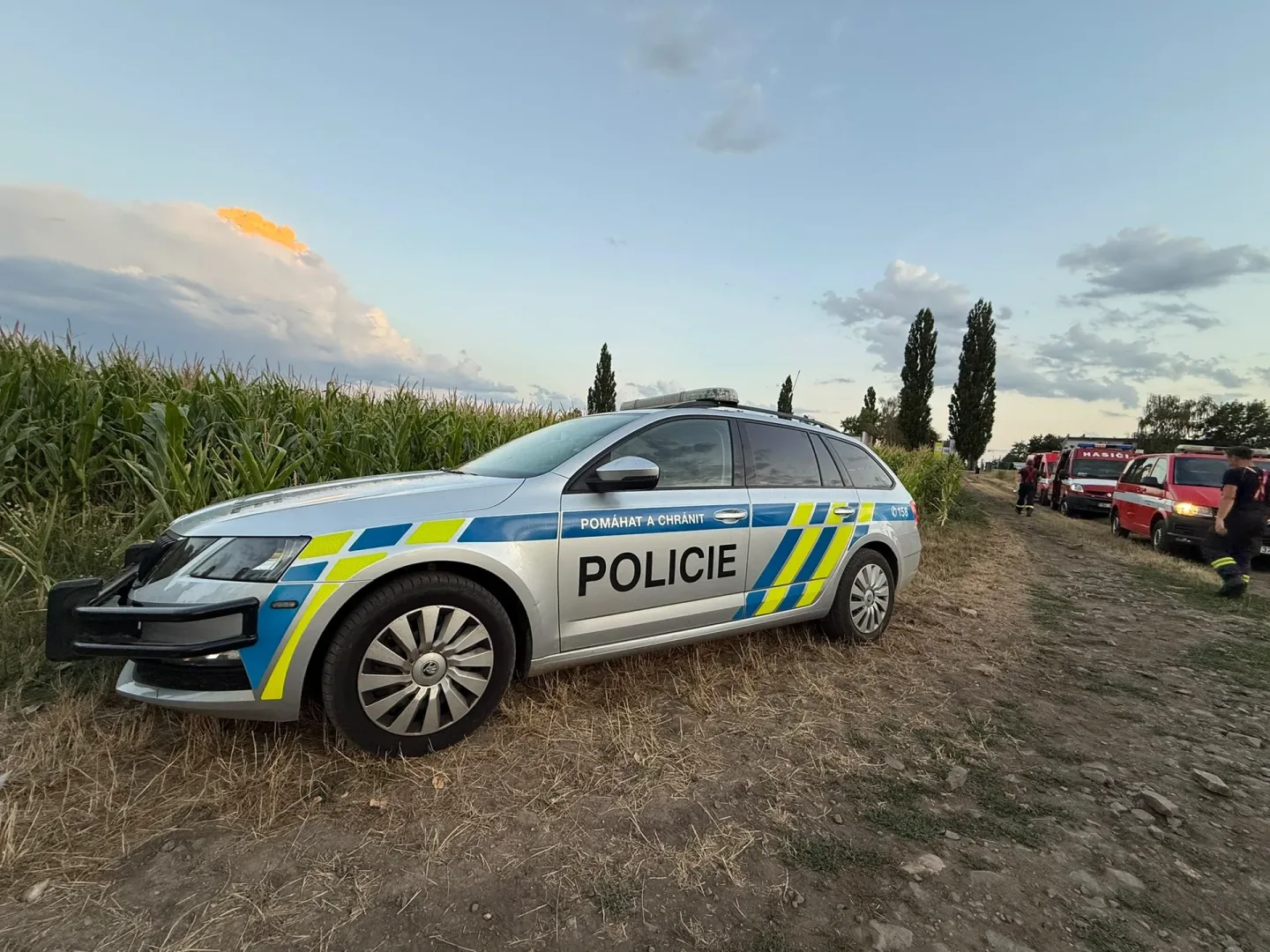 Dvouletá holčička zmizela v kukuřičném poli. Hledaly ji desítky lidí i vrtulník