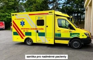 Není sanitka jako sanitka. V čem vyjíždějí jihomoravští záchranáři po zavolání na 155