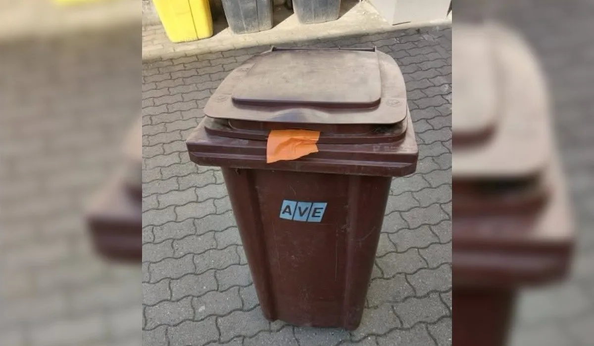Zloděj v Břeclavi popadl popelnici a naložil ji kradenými věcmi. Nebyla vaše?