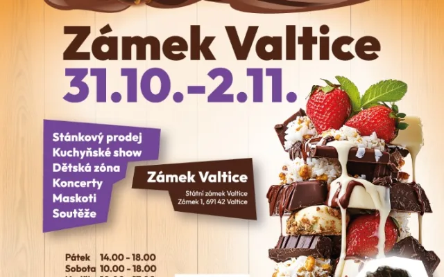 Po více než 5 letech se Čokoládový Festival vrací na zámek Valtice. 