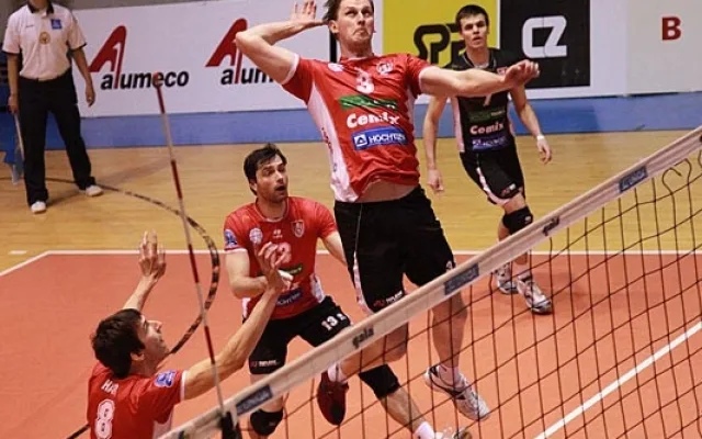 Volejbal Brno - VK Jihostroj České Budějovice 0:3