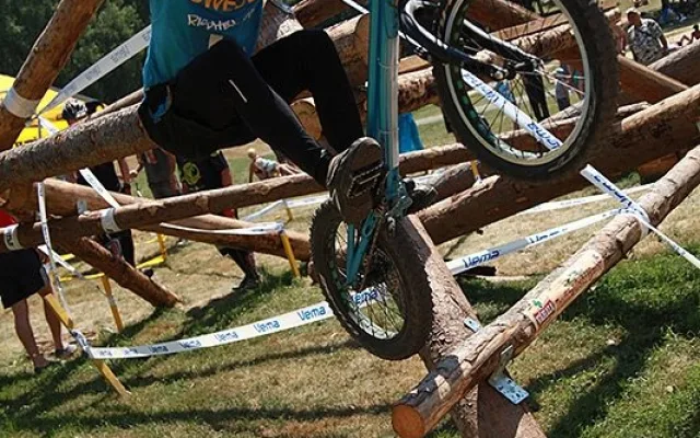 Biketrial - MS v Boskovicích, foto: Brněnská drbna, Miroslav Toman