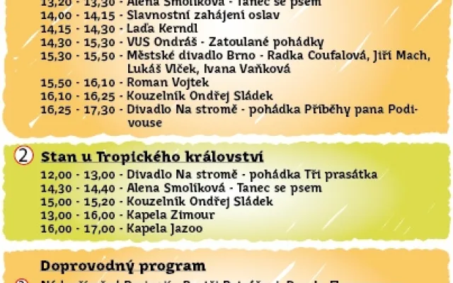 Program sobota